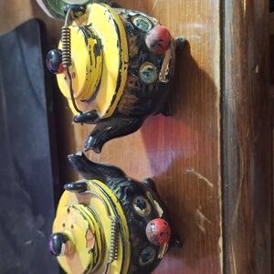 Vintage Black African American Head Face salt and pepper shakers